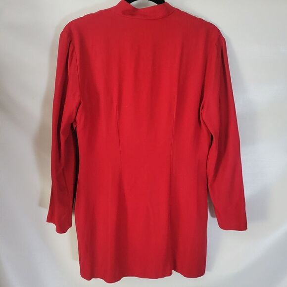 Vintage Emblem Red & Black Snazzy Jacket - Picture 2 of 10